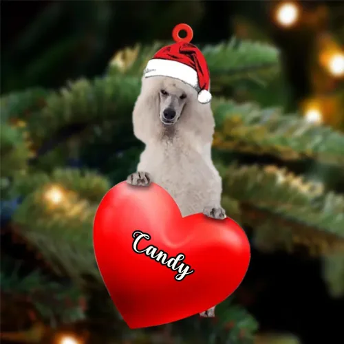 Vista 102 de Adornos de Navidad personalizados para perros, nombre personalizado, adorno de Malamute de Alaska, adornos acrílicos, regalos de Navidad, amantes
