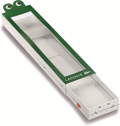 Vista 5 de Lacoste 12.12 Reloj de cuarzo TR90 para niños con correa de silicona, duradero, elegante y resistente al agua