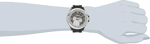 Vista 6 de Disney Reloj de pulsera analógico de cuarzo esmaltado para adultos, Plateado, NO SIZE, Reloj Mickey Esmalte