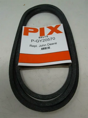 Vista 2 de PIX Cortacésped Cortacésped Cinturón Soplador de Nieve con Kevlar Para JOHN DEERE # GY20570