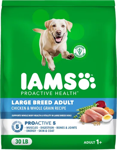 Vista 4 de IAMS Proactive Health - Alimento seco para perros de raza grande, cordero