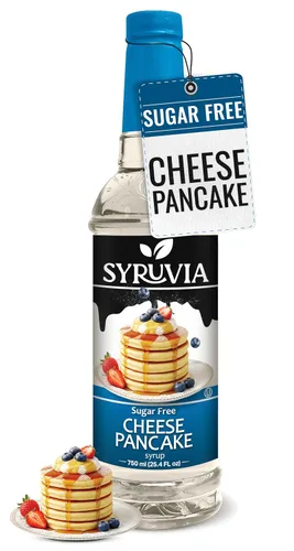 Vista 40 de Jarabe de café sin azúcar Syruvia, jarabe con sabor a caramelo para bebidas, lattes y postres – 25.4 fl oz