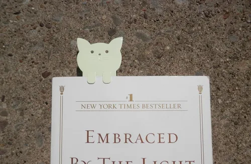 Vista 3 de CAT BOOKMARKS ~ Glow In The Dark! ~ Set of 2 ~ for Gifts Presents Awards Book Lovers Diary Notebook School Textbook Reader Album Planner Letter