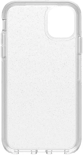 Vista 5 de OtterBox Symmetry Clear Series - Funda para el iPhone 11, diseño de estrellas (color plateado y transparente)