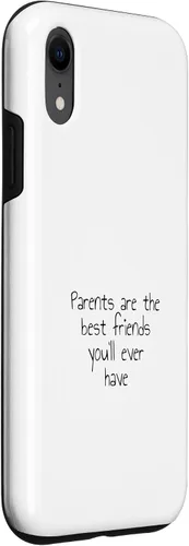 Vista 3 de iPhone XR Parents are the best friends you'll ever have Case