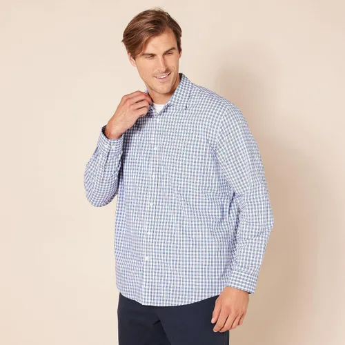 Vista 6 de Tienda Essentials Mens Regular-Fit Long-Sleeve Casual Poplin Shirt