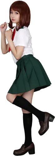 Vista 2 de miccostumes Disfraz de uniforme de verano para mujer con corbata