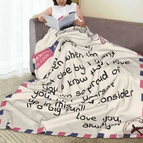 Vista 5 de Regalos para hija, regalo para hija de mamá, regalos de cumpleaños para hija adulta de papá, manta de franela única para mi hija para Navidad, manta