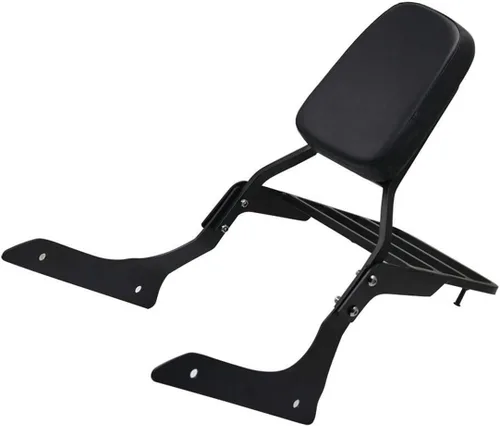 Vista 3 de Respaldo de barra de pasajero de motocicleta + portaequipajes para Yamaha Stryker 1300 XVS1300 2011-2017