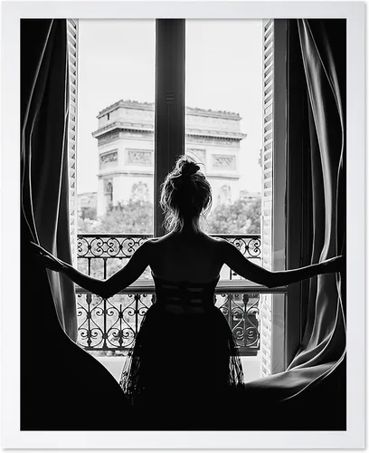 Vista 49 de Poster Master - Cartel de moda - Impresión de compras en París - Arte de fotografía de moda - Regalo glamuroso para ella, mujeres, fashionistas