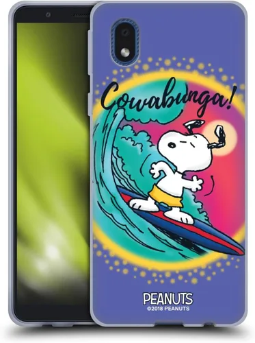 Vista 13 de Head Case Designs Officially Licensed Peanuts Beach Surf Snoopy Boardwalk Airbrush Gel Case [Military Grade Protection] Compatible with Google Pixel