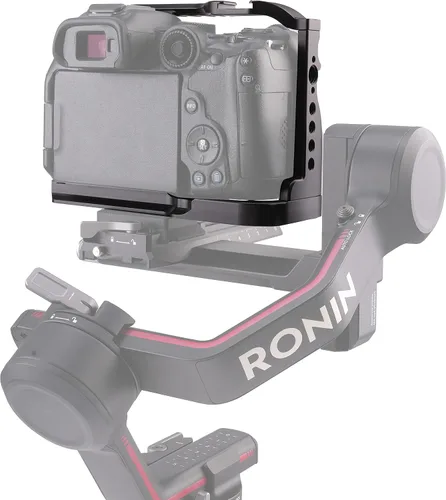 Vista 4 de Hersmay Jaula de cámara EOS R7 con mango superior para Canon EOS R7 Cage con placa de liberación rápida para soporte Arca, zapata fría, riel NATO
