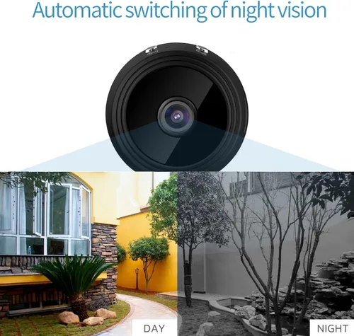 Vista 2 de Herlitz Cámara oculta para niñera 2023 – Cámara espía oculta WiFi 1080P para seguridad en la oficina en casa, la mejor mini cámara espía – cámara