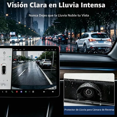 Vista 4 de Cubierta impermeable del escudo de la lluvia de la cámara de visión trasera
