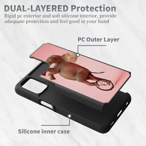 Vista 2 de Funda diseñada para Samsung Galaxy A32 (6.5"), carcasa duradera para teléfono Ciclismo Elaphant Dsigned para Galaxy A32 5G, funda protectora