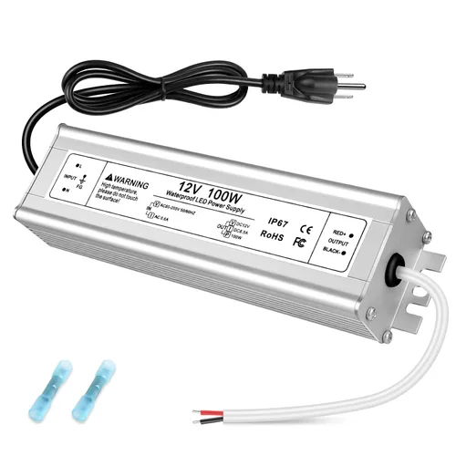Vista 21 de Fuente de alimentación LED de 24 V, controlador LED de 3.3A 80 W impermeable IP67, convertidor de fuente de alimentación de 90-265 V CA a 24 V CC