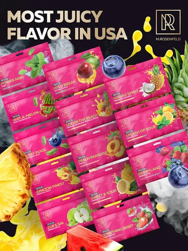 Vista 5 de Shisha de manzana verde cachimba sabores – 3.5 oz (100 g) Shisha sin tabaco y sin nicotina – Sabores de cachimba premium sin tabaco – Humo rico