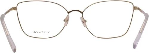 Vista 4 de Vera Wang V574 YG gafas de mujer oro borde completo ojo de gato marco óptico 2165in dorado
