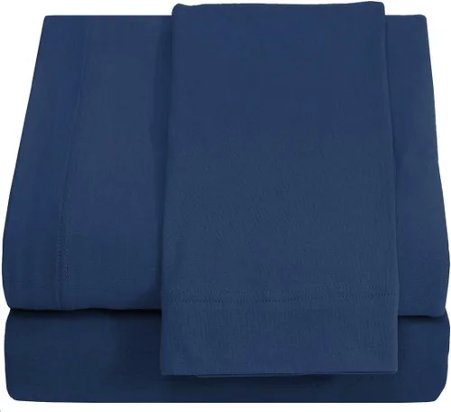 Vista 14 de Juego de sábanas Crescent Bedding de 100% algodón, extralargas, suaves y cómodas para cama de dos plazas