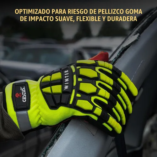 Vista 6 de Cestus 5207, Winter Impact Work Gloves, Insulated, Waterproof, ANSI Cut A9