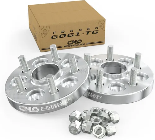 Vista 12 de Customadeonly Espaciadores de rueda centrados de 0.197 in de 5 x 105, compatibles con Cruze 2010-2020, Sonic 2012-2020, Trax 2013-2020, Volt