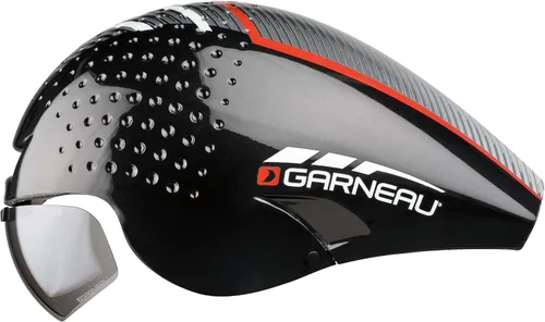 Vista 2 de Garneau Adult P-09 Cycling Helmet, Black/Red, Small