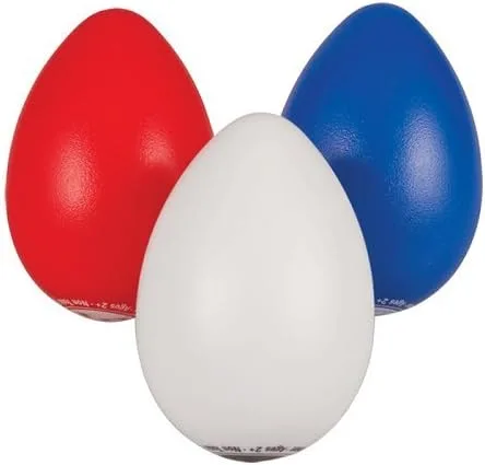 Vista 3 de Latin Percussion LP016 Shaker Rojo/Blanco/Azul