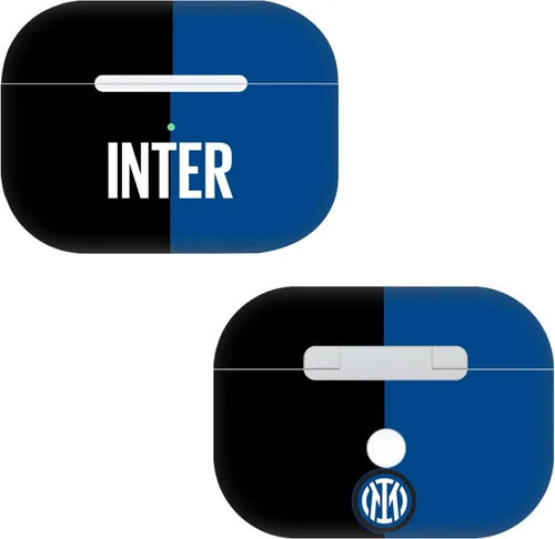 Vista 8 de Head Case Designs Calcomanía de vinilo con licencia oficial de la bandera del Inter Milán, compatible con Apple AirPods Pro