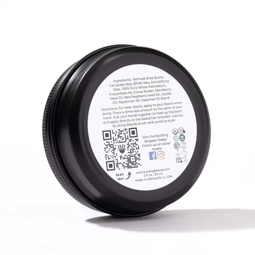 Vista 8 de Colección- Kits de Aseo, Hidratantes, Aceites Hidratantes, Bálsamos (Crema de Barba) (Bálsamo de Barba) Beard Balm for Men: Softens & Conditions