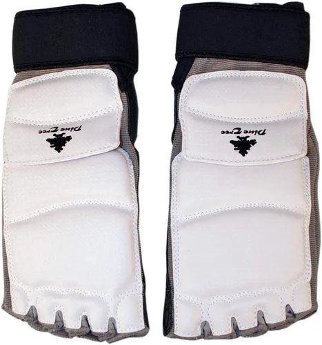 Vista 4 de Pine Tree Juego completo de equipo de combate de vinilo MMA, Taekwondo, Karate con bolsa, espinilla, mano, pie y protector de ingle
