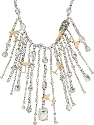 Vista 2 de Betsey Johnson Collar con texto en inglés "Going All Out