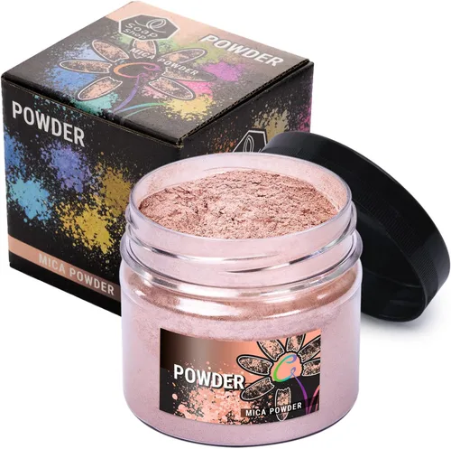 Vista 12 de Polvo de mica cereza 2 oz - Tinte para hacer jabón - Color único - Suministros para hacer jabón a mano - Pigmento de color de resina epoxi - Polvo
