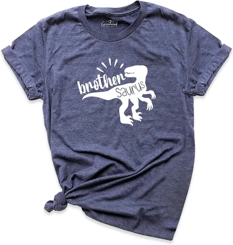 Vista 5 de Sister Saurus Shirt, Brother Saurus Shirt, Funny Kids Dinosaur T-Shirts, Youth Sistersaurus Shirt, Brothersaurus Shirt, New Sister Shirt, New