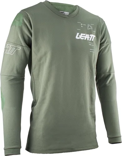 Vista 7 de Leatt Jersey Moto 4.5 Windblock #M Negro