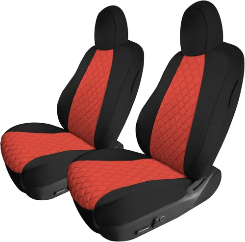 Vista 12 de FH Group Fundas de asiento de automóvil de ajuste personalizado hechas específicamente para Tesla Model Y Ultraflex 2020-2025, fundas de asiento