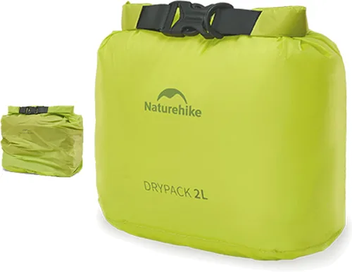 Vista 10 de windhike Naturehike - Bolsas secas ultraligeras con válvula de aire al vacío, bolsa impermeable enrollable para almacenamiento de compresión