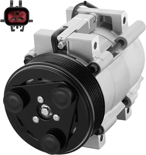 Vista 16 de BDFHYK 58553 Compresor de aire acondicionado con embrague compatible con Dodge 1994 1995 Dakota Ram 1500 2500 3500, reemplaza 2004359, 271300, 4359