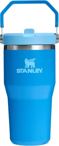 Vista 11 de STANLEY IceFlow 2.0 - Vaso con pajilla abatible con asa, 30 onzas, tapa giratoria y popote abatible, botella de agua a prueba de fugas, acero Tiza