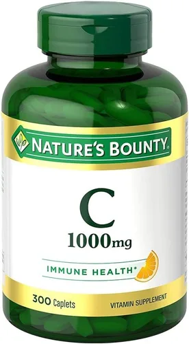 Vista 9 de Nature’s Bounty Vitamina C 1000mg, suplemento de apoyo inmune, poderoso antioxidante, 1 paquete, 100 cápsulas