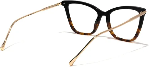 Vista 9 de Zeelool Hilary FX0206 - Gafas de bloqueo de luz azul de gran tamaño para mujer