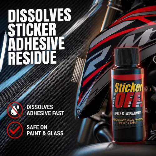 Vista 4 de Productos Hardline Sticker-Off! Líquido para eliminar calcomanías