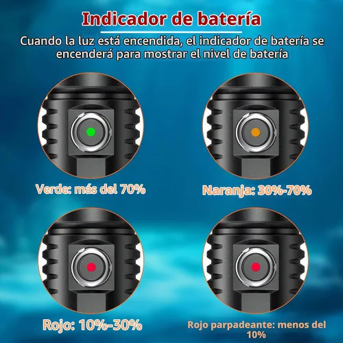 Vista 5 de ORCATORCH D530 - Luz de buceo de 1500 lúmenes con luz blanca fría de 6500 K
