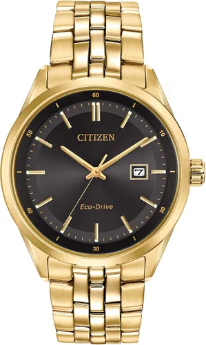Vista 7 de CITIZEN Reloj clásico Addysen Eco-Drive para hombre, fecha de 3 manecillas, cristal de zafiro