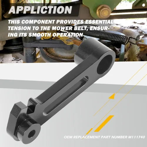 Vista 3 de Camoo M143350 - Brazo loco de polea de cubierta para John Deere Scotts Sabre Select cortacésped con cubierta 48C 54C - Actualización OEM Fits for