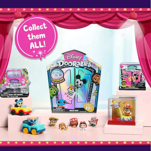 Vista 7 de Disney Doorables - Serie de Momentos de Películas 2, estilos pueden variar, juguetes para niños oficialmente licenciados a partir de 5 años por Just
