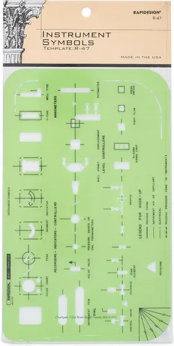 Vista 4 de Plantilla de tubería isométrica Rapidesign, 1 unidad (R43)
