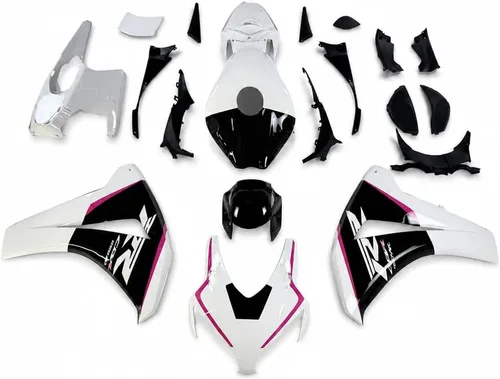 Vista 33 de US STOCK - Carenado blanco rojo naranja apto para Honda 2008-2011 CBR1000RR 006 Blanco Rojo Naranja