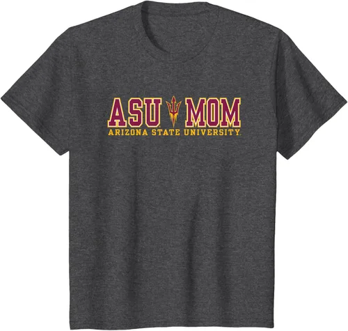 Vista 13 de Camiseta oficial de Arizona State Sun Devils Mom Bold ASU, Negro
