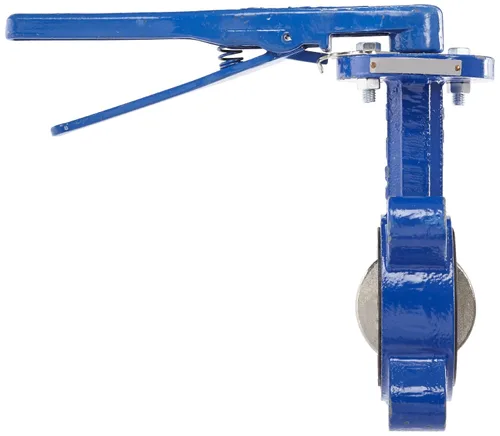 Vista 2 de Dixon BFVL300 Válvula de mariposa roscada de hierro dúctil estilo orejeta con disco de bronce de aluminio y forro Buna-N, tamaño de 3 pulgadas