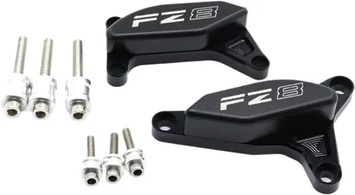 Vista 4 de Motorcycle Crankcase Cover Protector Engine Case Slider Crash Protector for FZ-8 FZ8 for Fazer 2010-2014 11 12 13 Motorcycle Guard Cover Left & Right